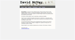 Desktop Screenshot of david-mcvey.co.uk